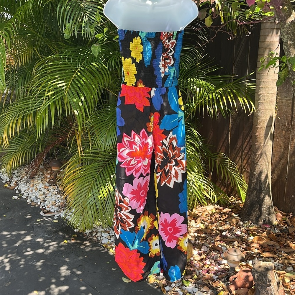MARINA BLU Jumpsuit Cover Up size small - Picture 2 of 11